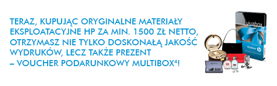 Teraz, kupując oryginalne tonery HP za min. 1500 zł, otrzymasz nie tylko doskonałą jakość wydruków, lecz także prezent – Voucher Podarunkowy Multibox! (4)